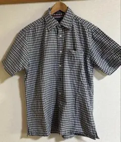 トミーフィルフィガー　チェクシャツ　半袖　M