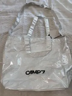 CAMP7 ホワイト トートバッグ
