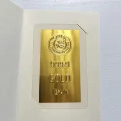 ☆☆徳力 純金カード １g☆☆ラミネート入り、台紙付き 新作モデル 徳力本店 純金カード 1g ラミネート品 コレクション