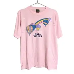 【SALE】80s USA古着 JERZEES 半袖 Tシャツ ピンク M