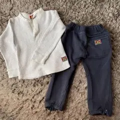 BEN DAVIS ベンデイビス 2点セット 長袖ヘンリーネックTシャツ　パンツ