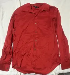 【即購入OK・期間限定】赤無地シャツM