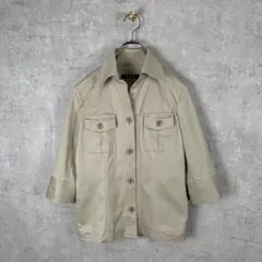 美品 R.P.B エールペベ ジャケット 七分袖 L相当 ベージュ