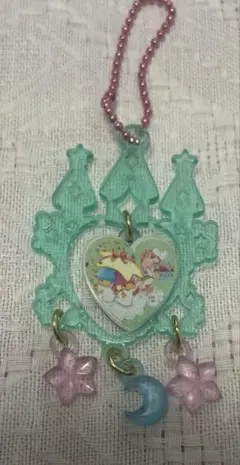 ケアベア　キキララ キーホルダー　リトルツインスターズ