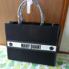 MARY QUANT ビジネスバッグ ブラック