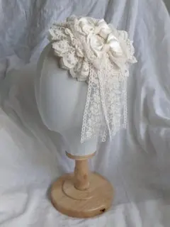 7.丸型ヘッドドレス~AntiqueRibbon~