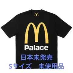 Palace Mcdonald's コラボ ブラックTシャツ Sサイズ