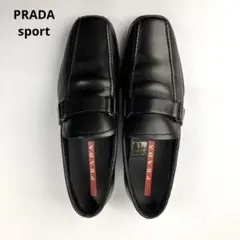 PRADA プラダスポーツ　革　ローファー　スリッポン　ビブラムソール　38 女性が喜ぶ♪ PRADA プラダスポーツ 38 ビブラムソール