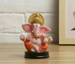 置物　ガネーシャ　来福　縁起　インテリア　運気アップ