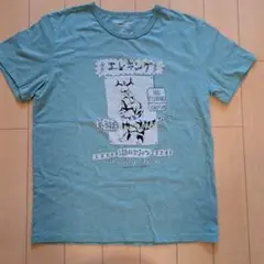 エレキング Tシャツ　黄緑　Lサイズ　ウルトラセブン