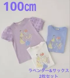 ディズニープリンセス Tシャツ 100cm ２枚セット