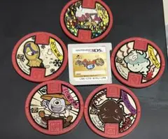 妖怪ウォッチ メダル5枚セット + 本家ソフトセット