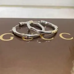 ！新品同然！　GUCCI グッチ　ループピアス　925 シルバー