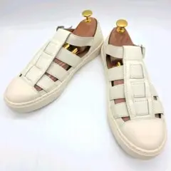 【良品】コンバース　オールスタークップグルカサンダル　本革　ベルト　23.5cm