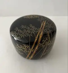 一后一兆 藤袴蒔絵雪吹 底部に刻銘「一兆作」 共箱 茶道具 一后一兆 藤袴蒔絵雪吹 底部に刻銘「一兆作」 共箱
