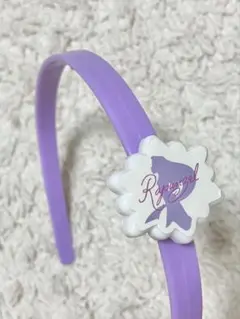 ラプンツェル カチューシャ 紫色