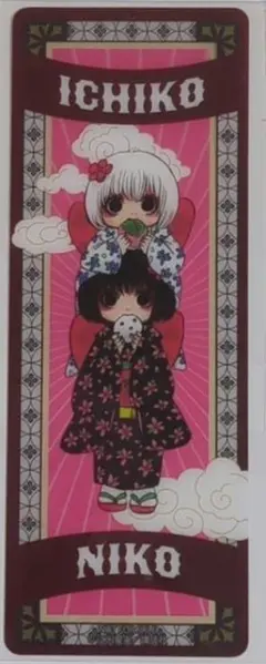 江口夏実 一子 ニ子 特典 原画展 特典 クリアしおり 鬼灯の冷徹