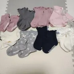 未使用あり チュチュアンナ ミキハウス 靴下 8足 まとめ売り