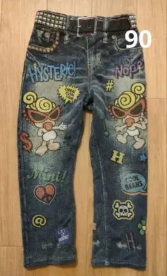 ヒステリックミニ デニム風パンツ