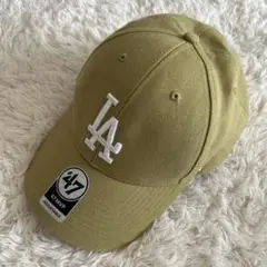 47 MVP CAP ロサンゼルス ドジャース ベースボールキャップ　ベージュ