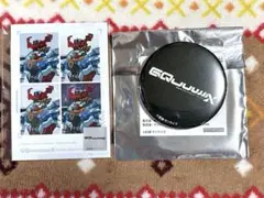 ガンダム ジークアクス うちのポメ探していますA賞缶バッジ B賞イラストシート