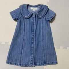 ZARA デニム 半袖ワンピース 3歳 新品未使用