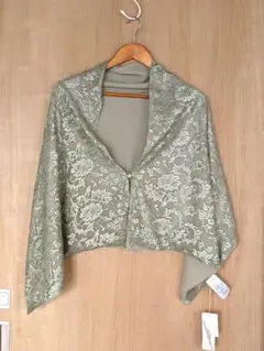 タグ付き LILY BROWN グリーン ストール ショール