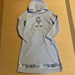 KENZO フード付フリースワンピース
