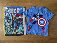 MARVEL キャプテン・アメリカ　Tシャツ　マイティ・ソー　タオル