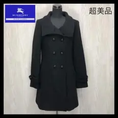 超美品 バーバリーブルーレーベル コート チェック ★37658