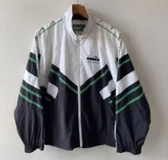 90s diadora ナイロン ジャケット ディアドラ トラック ジャケット