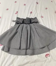 ❤︎ROJITA チェックフリルスカート 量産型❤︎