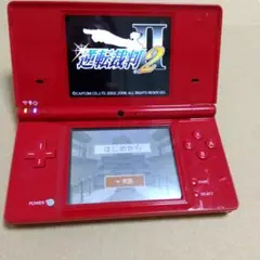 ニンテンドーDSi 赤 逆転裁判2