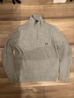 フレッドペリー half zip-up ニットセーター