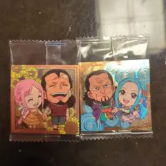 ワンピース　ウエハース　シール　レベッカ　キュロス　コブラ　ビビ