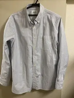 GLOBAL WORK ストライプシャツ Lサイズ