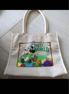 ☆美品☆東京ディズニーリゾート フード＆ワインフェスティバルトートバッグ