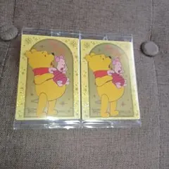 ディズニーキャラクターズ ウエハース プー&ピグレット 2枚