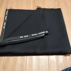 AIR SHIP ROYAL TUXEDOウール100% ブラック生地