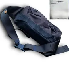 visvim LAMINARIA 8L LUMBAR ウェストバッグ VISVIM Ballistic Lumbar Body Bag 8L Black Green Waist Pack
