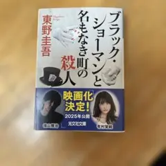 ブラック・ショーマンと名もなき町の殺人