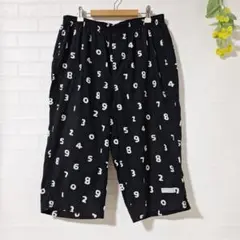 【SOU・SOU × UNIQLO】　数字　メンズ　ステテコ　　ブラック　XL