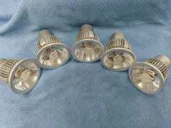 東芝ライテック　ハロゲン形 ＬＥＤランプLDR4L-M-E11（中古品 5個）