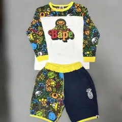 Bopo カラフルキャラクター Tシャツ&ショートパンツセット