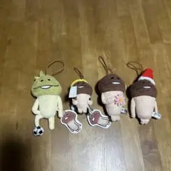 なめこぬいぐるみ4体セット