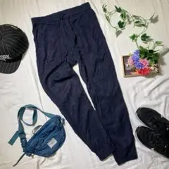 GAPギャップ【XXS】カジュアルパンツ 紺 ユニセックス 部屋着