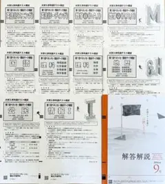 【新品未使用】第１回ベネッセ駿台大学入学共通テスト模試２０２４年度９月進研模試
