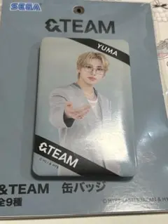 &TEAM 缶バッジ　YUMA