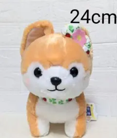 豆しば三兄弟ハッピークローバーJB　ぬいぐるみ　小梅　24cm