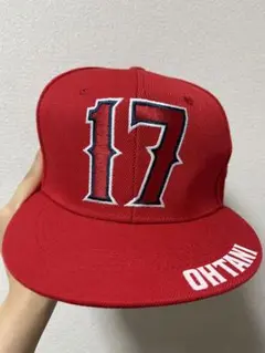 エンジュルス　OHTANI 17 赤キャップ　大谷翔平